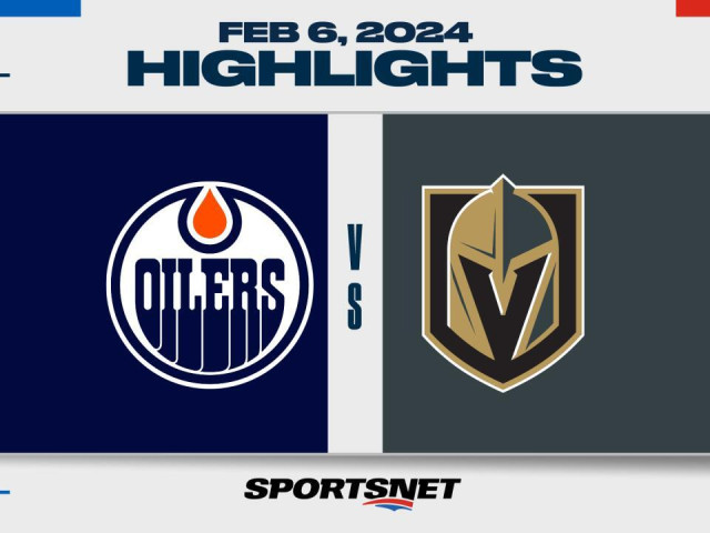 NHL Highlights: Golden Knights 3, Oilers 1