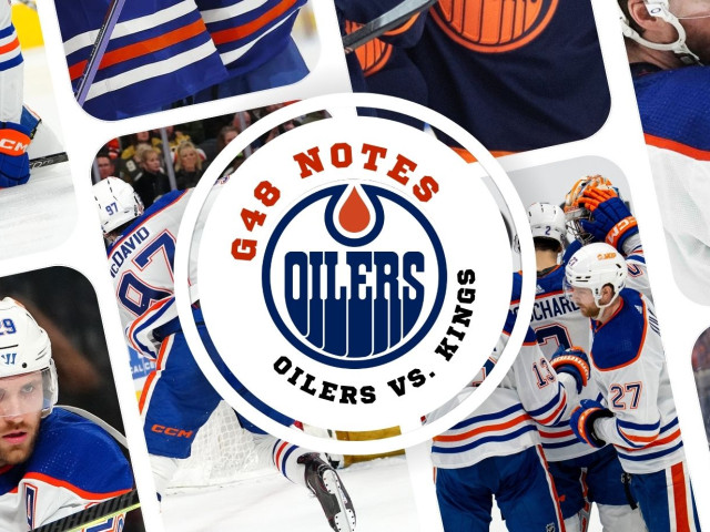 G48 Game Notes: Oilers look to sweep back-to-back, Kings have a new head coach, and more