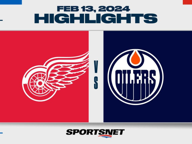 NHL Highlights: Oilers 8, Red Wings 4