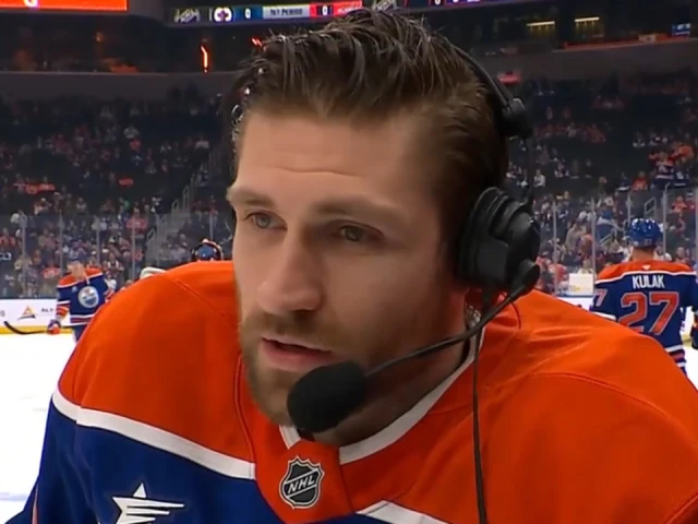 ‘Anything for the Leafs’: Draisaitl on early puck drop vs. Toronto