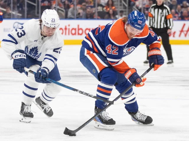 Oilers dig too deep a hole, can’t complete comeback vs. Maple Leafs