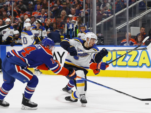 GDB 53.0: Oilers kick off two-game road trip with stop in St. Louis (6 pm MT, SN1)