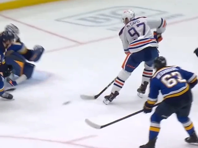 Oilers’ McDavid dishes dazzling assist to Brown for OT winner