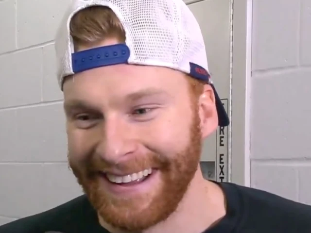 Edmonton Oilers' Connor Brown was all smiles after first-career OT winner