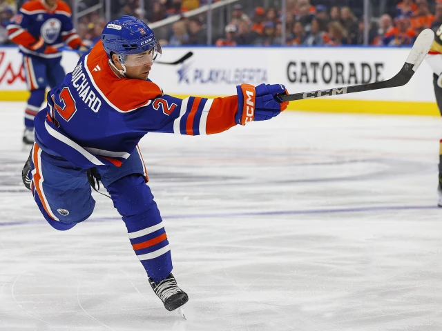 Does the volume of shots the Oilers take from the blueline impact the team’s shooting percentage?