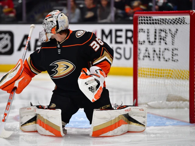 Goaltender John Gibson highlights potential trade targets from the Ducks