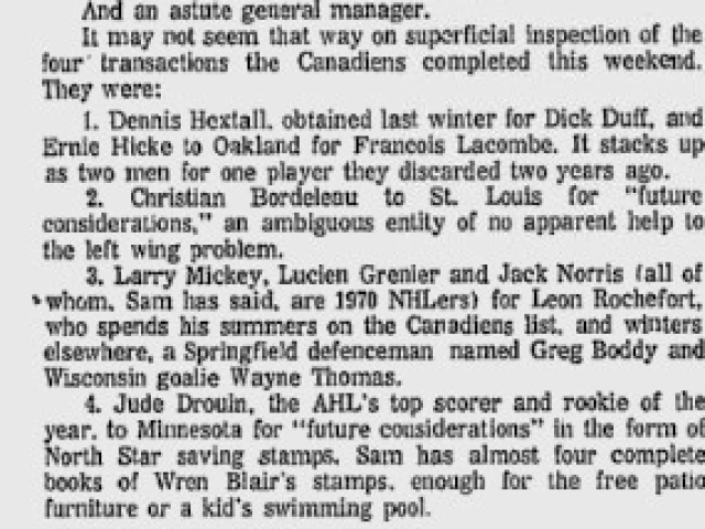 Oilers at the Deadline, Vol 2