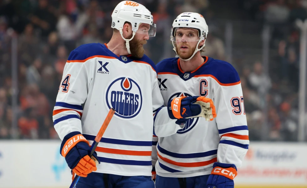 Mattias Ekhlom excited to battle against Oilers teammate Connor McDavid in 4 Nations Face-Off opener