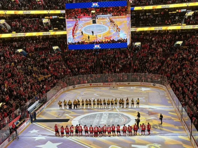 Checking in from the Bell Centre in Montreal after Team Canada’s 4-3 win