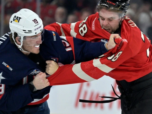 Canada vs USA projected lines for 4 Nations championship game
