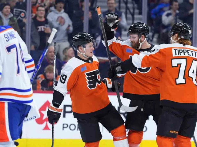 Michkov’s three points lead Flyers past Oilers in return from 4 Nations break