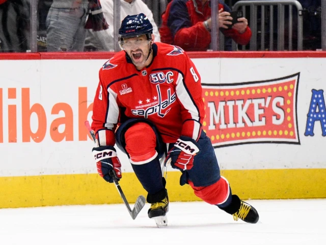 Capitals’ Ovechkin scores twice vs. Oilers to inch closer to goals record
