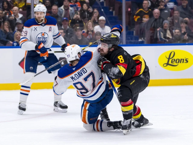 Oilers’ Connor McDavid hasn’t been the same since suspension for Garland cross-check
