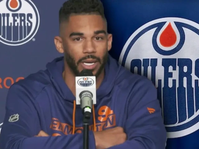 Oilers Make Goalie Call, Waiting on Touchy Evander Kane Status