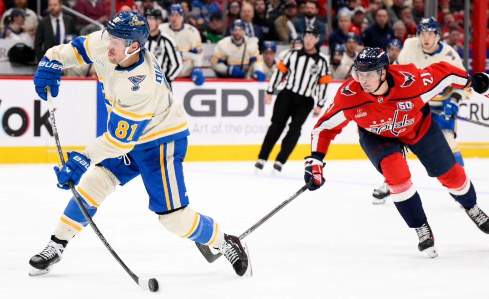 Broberg, Holloway keep showing why Blues poached them from Oilers last summer