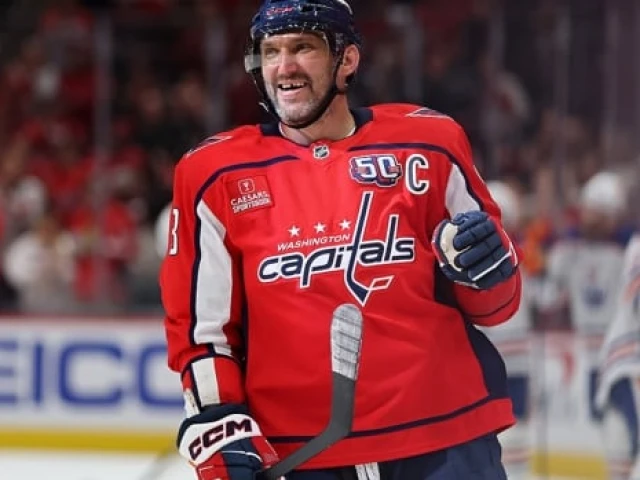 Alex Ovechkin using NHL record chase to raise money for cancer research