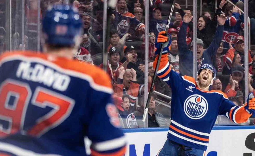 Evan Bouchard’s overtime goal lifts Oilers over Canadiens