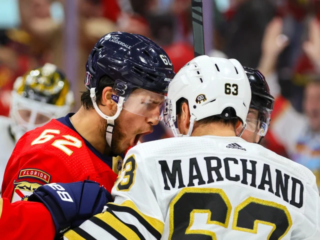 Defending Stanley Cup Champion Panthers make deal to acquire Brad Marchand from Bruins