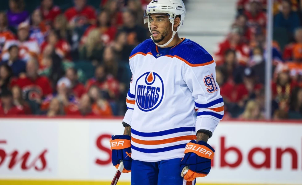 Oilers’ Evander Kane to miss remainder of 2024-25 NHL regular season
