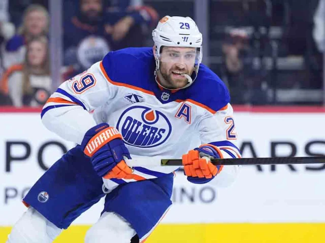 Oilers’ Leon Draisaitl out vs. Jets with undisclosed injury