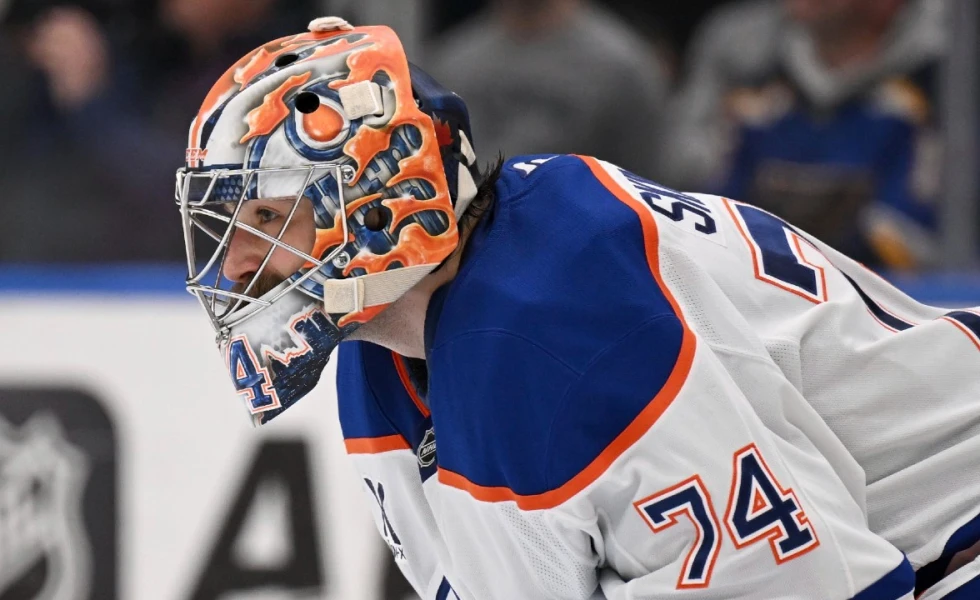 Oilers’ Stuart Skinner cleared after leaving game early