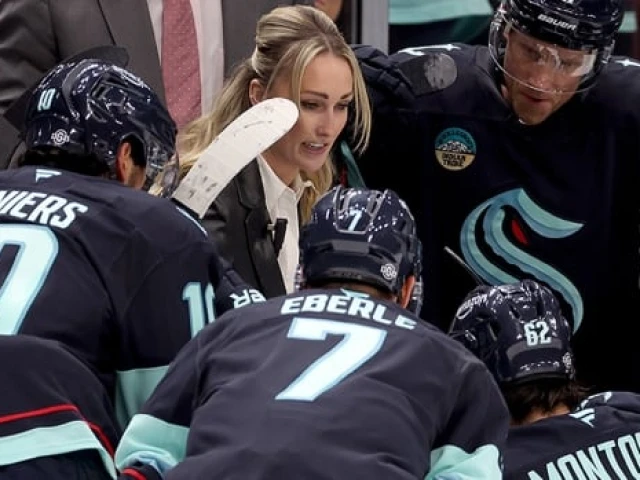 Rocanville, Sask., celebrates hometown hockey hero Jessica Campbell, 1st woman to coach from an NHL bench