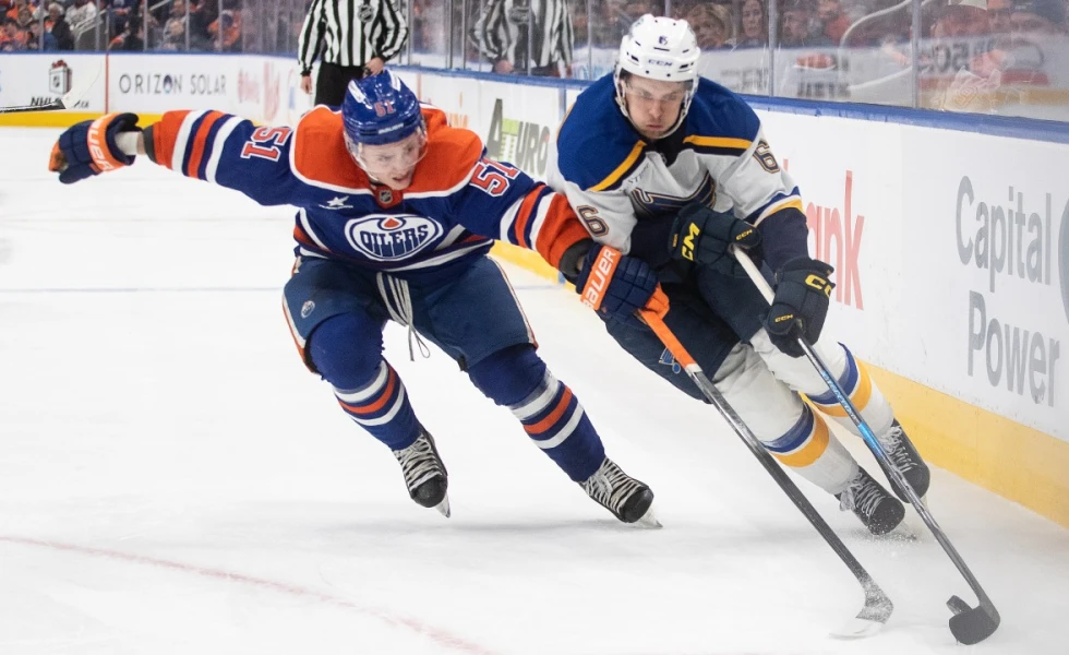 How Oilers or Blues can clinch playoff spot