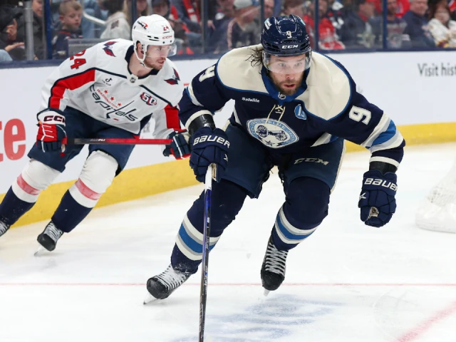 NHL Roundup: Blue Jackets roll past Capitals, Ovechkin a healthy scratch