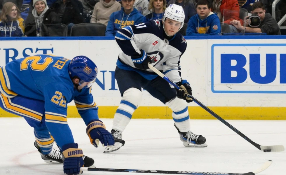 Jets to face Blues as playoff matchups take shape