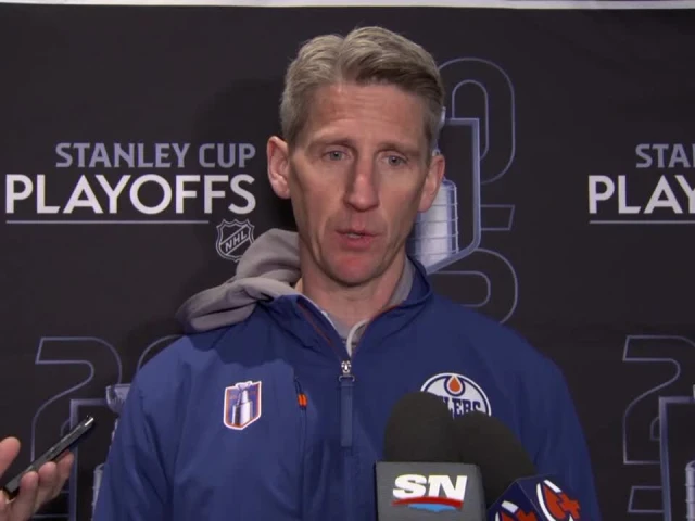 Oilers’ Knoblauch says he’s hopeful Walman will be ready for Game 1