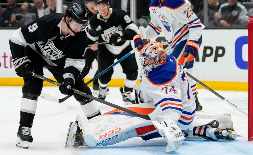 Oilers replace Skinner with Pickard in Game 2 vs. Kings