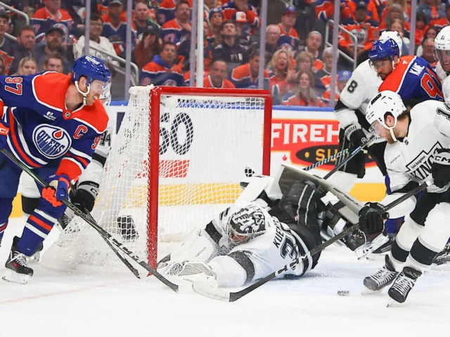 Oilers score 10 seconds after Kings' failed challenge for Game 3 winner