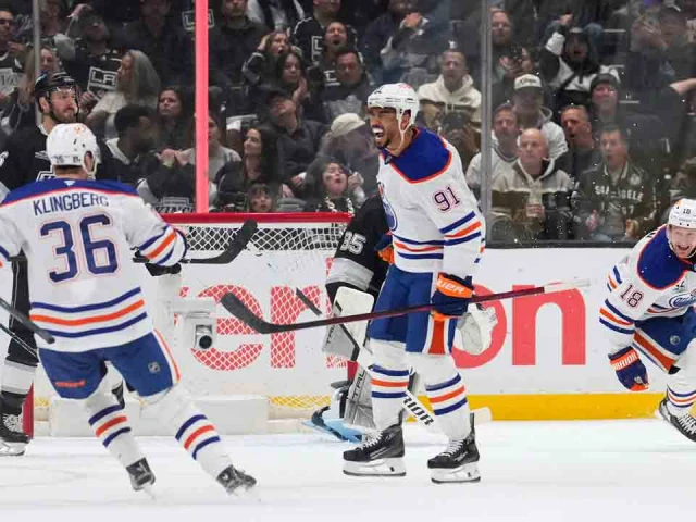 Oilers hold off Kings to win Game 5, take 3-2 series lead