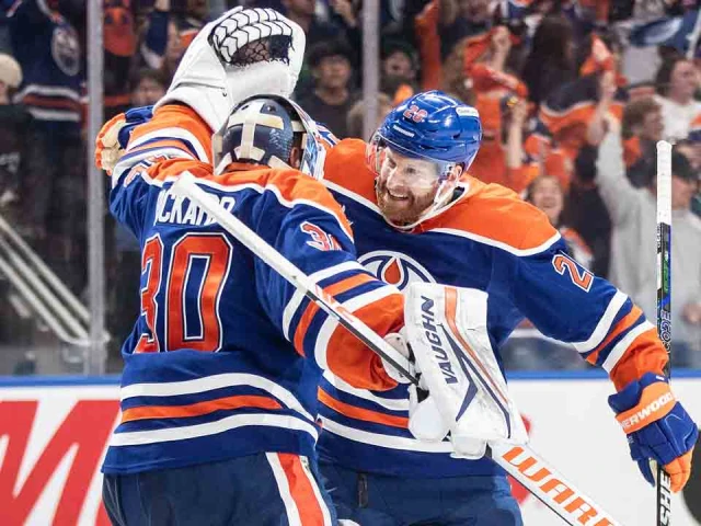 Oilers’ depth delivers knockout blow in yet another series win over Kings