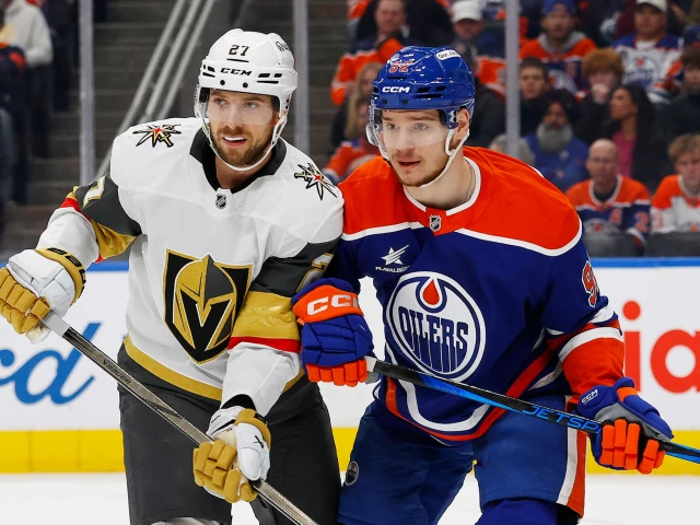 When Edmonton Oilers-Vegas Golden Knights playoff schedule is expected to start