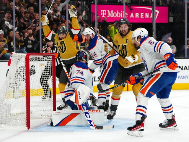 Looking back at the playoff series between the Oilers and Golden Knights in 2023