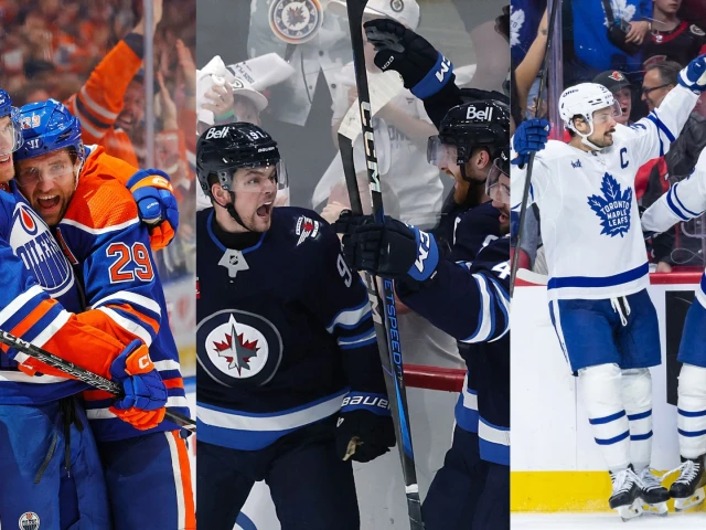 Three Canadian teams make second round of NHL playoffs for first time in salary cap era