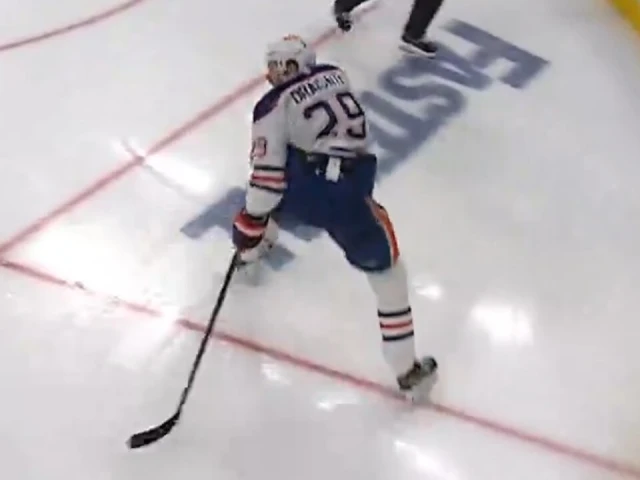 Oilers’ Draisaitl bats a backhand off the bounce for beautiful goal
