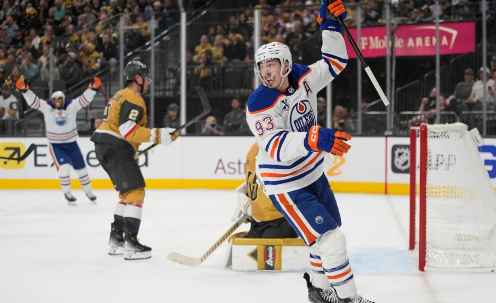 Oilers make NHL history with fifth straight come-from-behind playoff win
