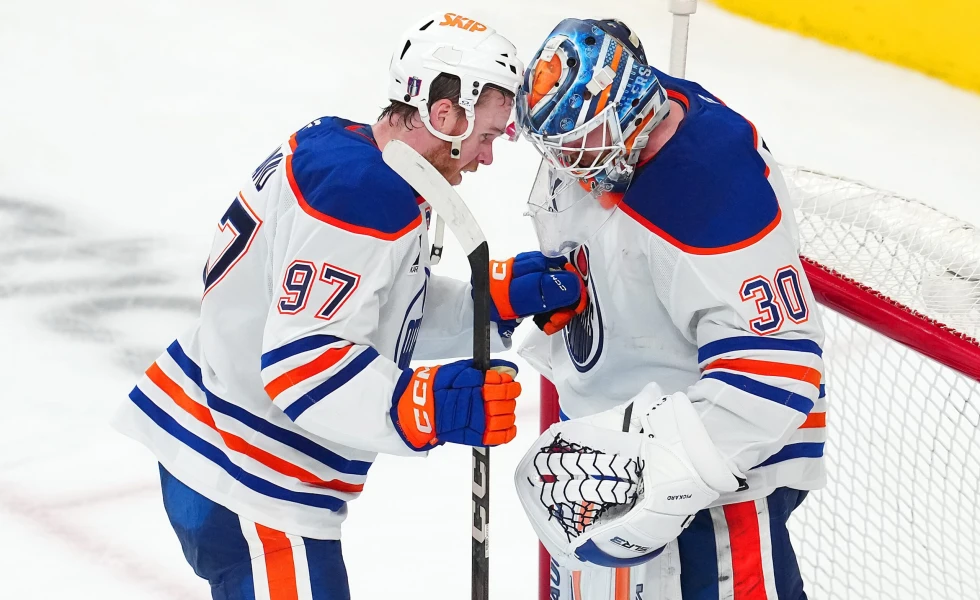 Night of rare statistical milestones in Oilers’ Game 1 comeback over Golden Knights