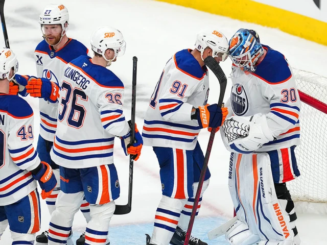 Oilers make NHL history in Game 1 comeback vs. Golden Knights