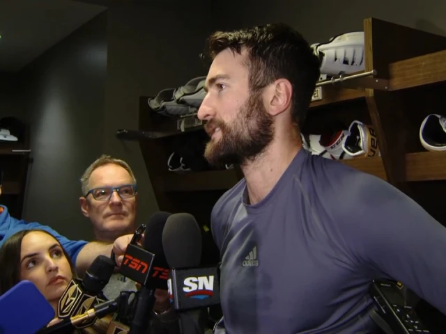 Golden Knights’ Roy ‘never intended to cross-check’ Frederic