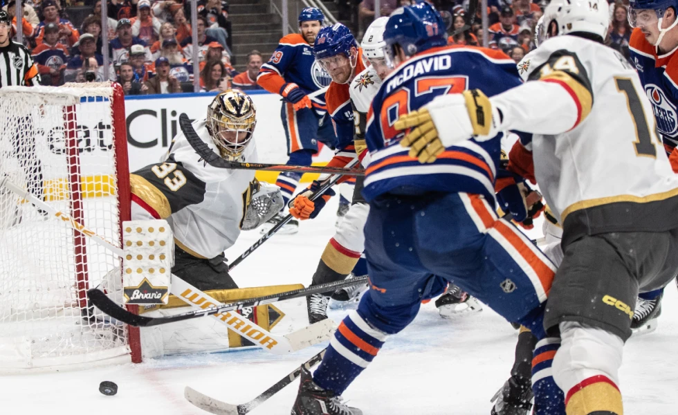Golden Knights stun Oilers at buzzer to win Game 3