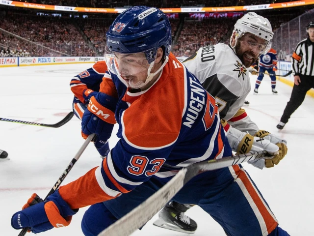 Oilers blank Golden Knights, take 3-1 series lead