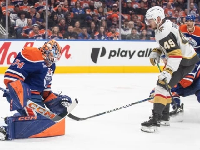Stuart Skinner's first playoff win this season a 3-0 shutout for Edmonton Oilers