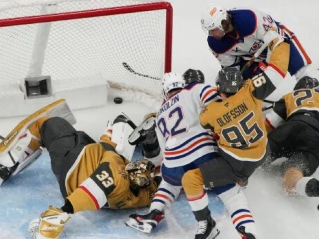 Oilers headed to Western Conference Final after beating Golden Knights 1-0 in OT