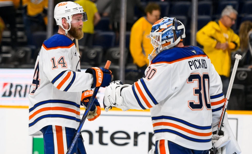 Oilers’ Ekholm, Pickard won’t be available to start third-round playoff series