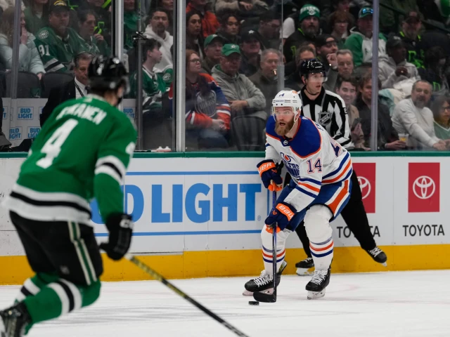 Oilers’ Mattias Ekholm ‘day-to-day,’ won’t return for Games 1 or 2 of Western Conference Final