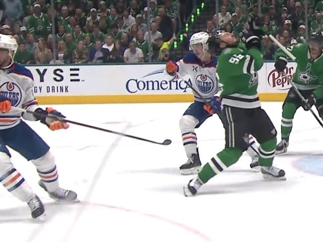 Did Duchene sell a high sticking penalty on Edmonton Oilers?