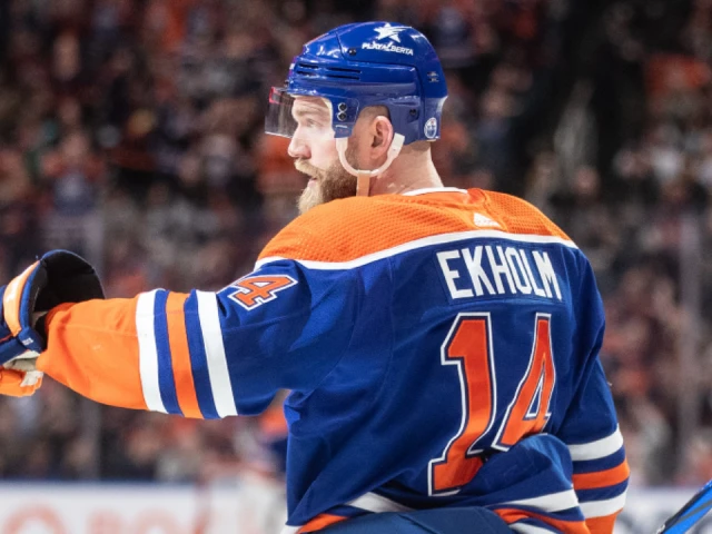 Oilers’ Mattias Ekholm remains out for Game 2 vs. Stars